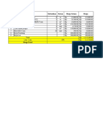 Medium Density Fiberboardi (MDF) 9 MM: No Keterangan Kebutuhan Satuan Harga Satuan Harga