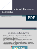 Sistem Plaćanja U Elektronskom Bankarstvu 7.12.2020.