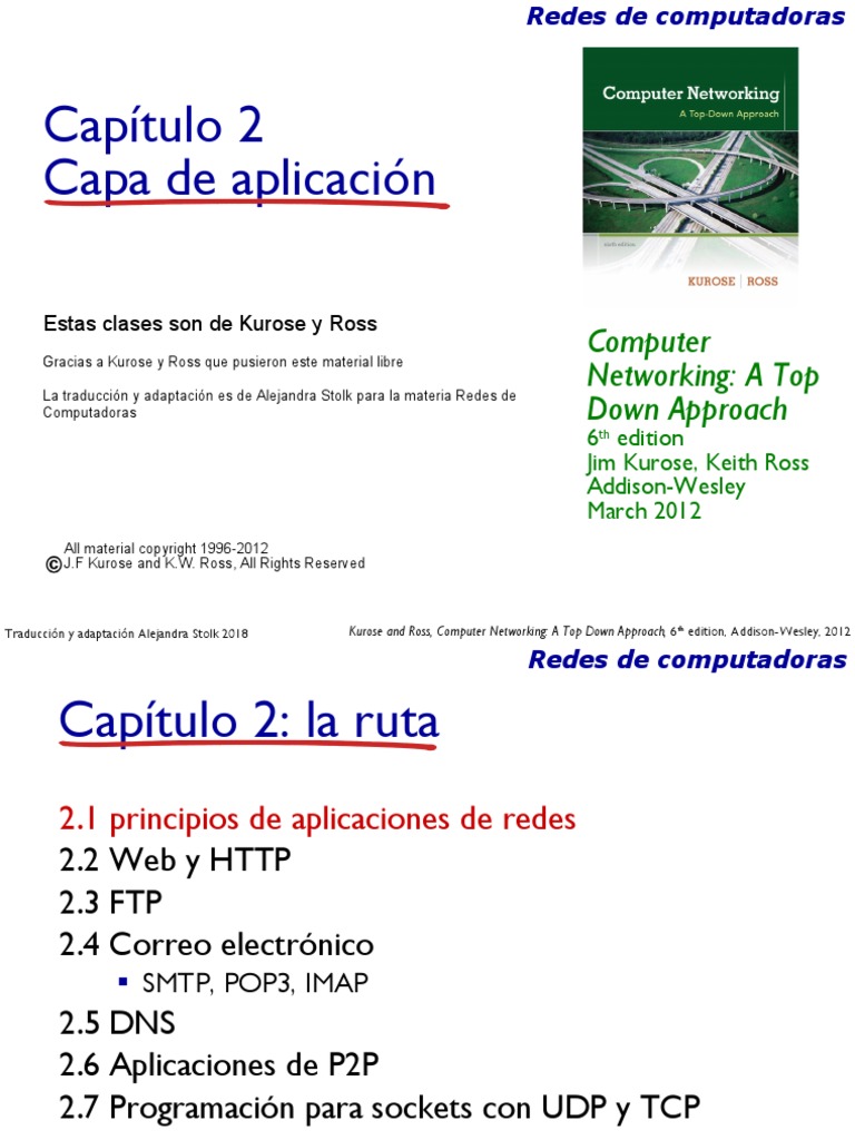 Capitulo 2 1 | PDF | Protocolo de Transferencia de Hipertexto ...