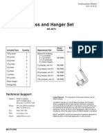 Mass and Hanger Set Manual ME 8979