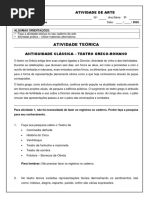 Atividades de Arte sobre Teatro para Crianças | PDF | Paisagem | Teatro
