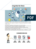 INTEGRIDAD DE BASE DE DATOS