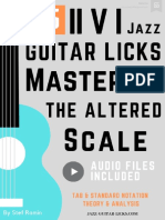 Mastering The Altered Scale