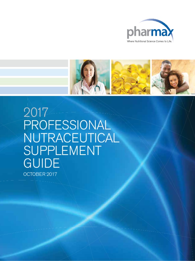 Professional Nutraceutical Supplement Guide OCTOBER 2017 PDF