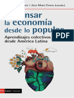 Repensar La Economia Desde Lo Popular.