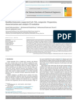 Modiﬁed diatomite-supported CuO–TiO 2  composite