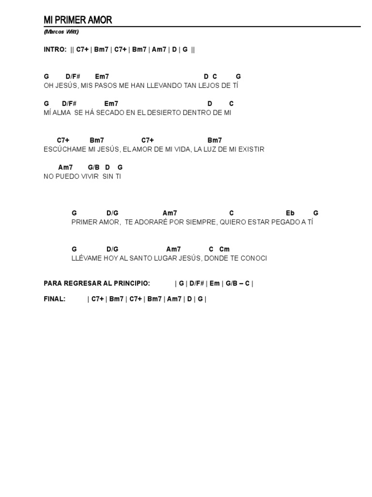 Mi Primer Amor PDF