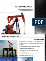 Sistemas de Levantamiento Artificial: Bombeo Mecánico