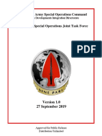 Handbook: Special Operations Joint Task Force