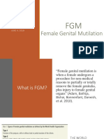 Female Genital Mutilation: by Margaret Cruz JUNE 4, 2019