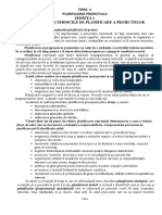 Tema 2 Planificarea Proiectului Şedinţa 1 Conţinutul Şi Tehnicile de Planificare A Proiectelor