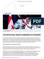 Los Retos Del Nuevo Gobierno de Panama