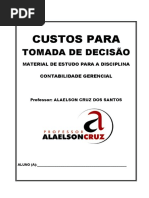 CUSTOS PARA DECISAO