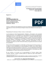 Directrices Del MSPS - Salud Pública - 2021