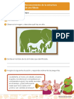 Reconocimiento de La Estructura de UNA FÁBULA