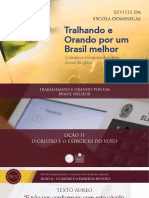 Slides - Cidadania - Lição 11