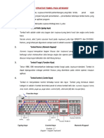 Struktur Tombol Pada Keyboard