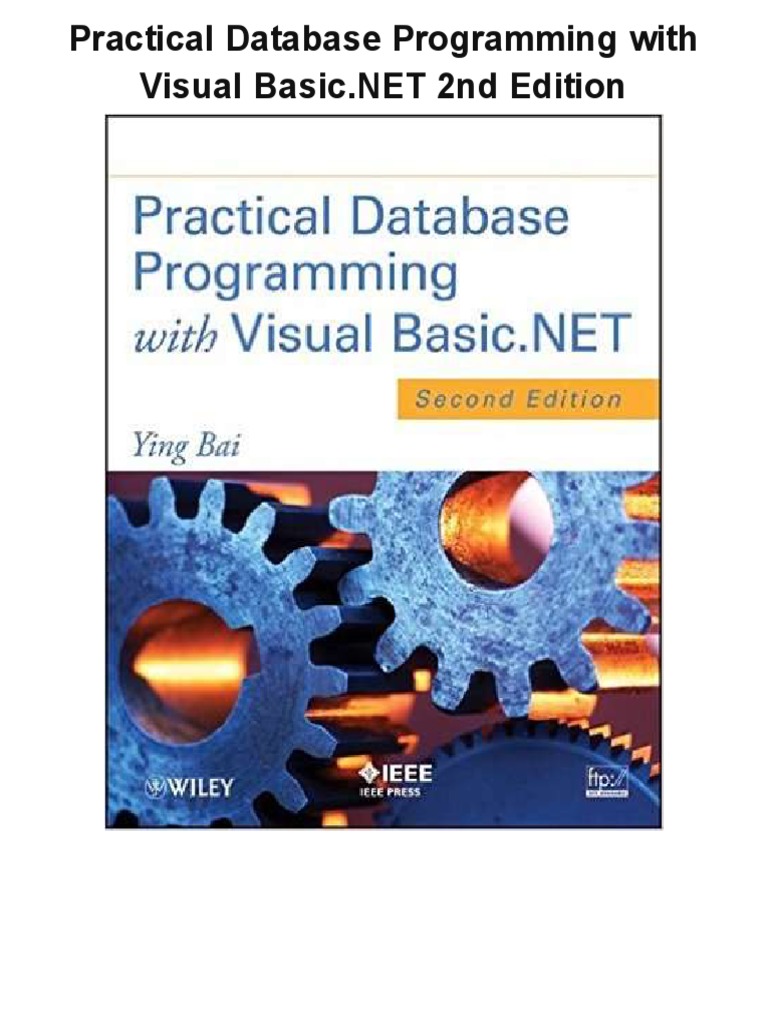 Practicaldatabaseprogrammingwithvisualbasic 161224162947 | PDF | Computers