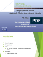 Guidelines, Principles, and Theories: Designing The User Interface: Strategies For Effective Human-Computer Interaction