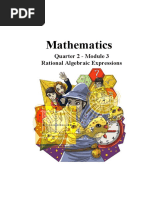 Mathematics: Quarter 2 - Module 3 Rational Algebraic Expressions