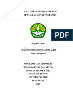 Proposal Kerja Praktek Industri Pt. Riau Andalan Pulp and Paper