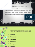 Materi Teks Negosiasi