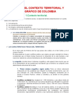 2.¿Cuál es el contexto territorial y demográfico de Colombia