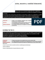 Identificar Poblacion, Muestra y U Elemental