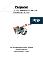 Proposal Handtraktor Roda 2 (Sari Bunga)