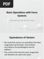 Basic Operations With Force Systems (Short)