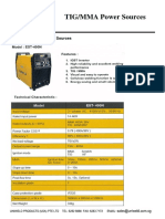 F7 Esiweld TIG - MMA Power Sources EST400N