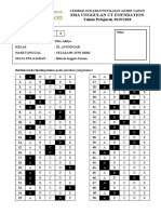 Lembar Jawaban Bahasa Inggris Umum