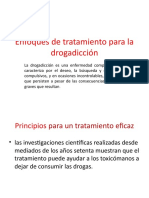 Enfoques de Tratamiento para La Drogadicción