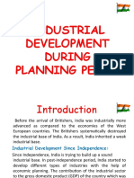 Industrial Development During Planning Period Indian Economy