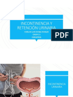 Síndrome de Incontinencia y Retención Urinaria