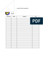 ADL Assessment Form