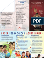 Bases Pedagógicas Agustinianas (Tríptico)