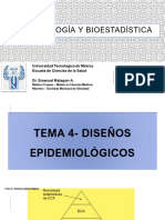 PDF Clase 4a - Diseños Epidemiológicos Intro
