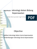 TEKNOLOGI DALAM KEPERAWATAN