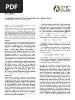 IPTC 10735 Process Optimization in Gas Sweetening Unit-A Case Study