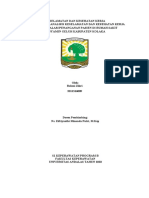 ANALISIS KESELAMATAN DAN KESEHATAN KERJA PERAWAT (Rahmi Zikri 2011316009)