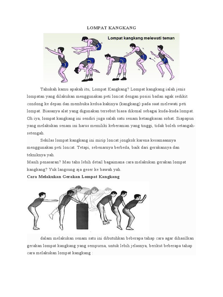Gerakan Lompat Kangkang | PDF