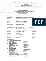 Struktur FKPAI Kab 2020-2024