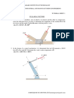 Applied Mechanics Tutorial Sheet 1