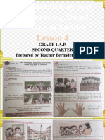 Lesson 4: Grade 1 A.P. Second Quarter Prepared by Teacher Bernadette Bellen