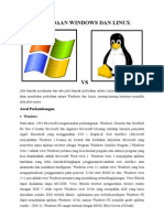 Perbedaan Windows Dan Linux