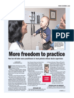 23a North Bay Business Journal CNPA 2020 entry: What it will mean for health care when California’s nurse practitioners get more freedom under new law
