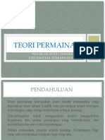 13 - Teori Permainan (Strategi Murni)