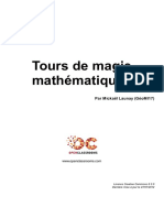 697154 Tours de Magie Mathematiques