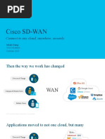 Cisco SD-WAN: Connect To Any Cloud, Anywhere, Securely